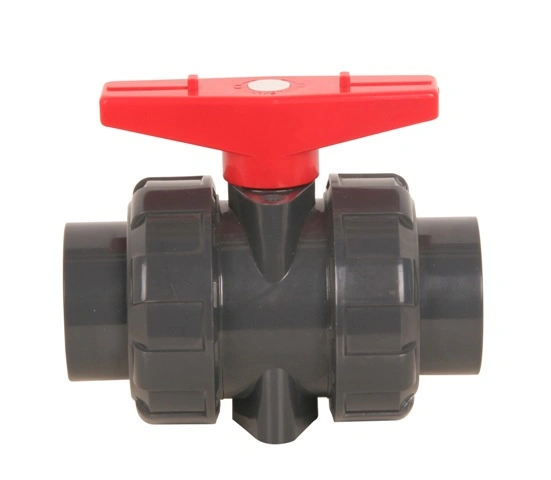 1/2&quot; Pn10 PVC Threaded Ball Valve for Water Supply Water