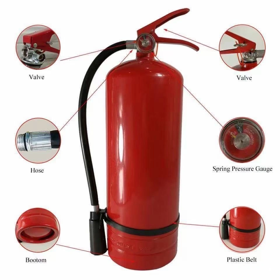 CE Valve for Extinguishers Stand Holder Portable Carbon Dioxide Fire Extinguisher