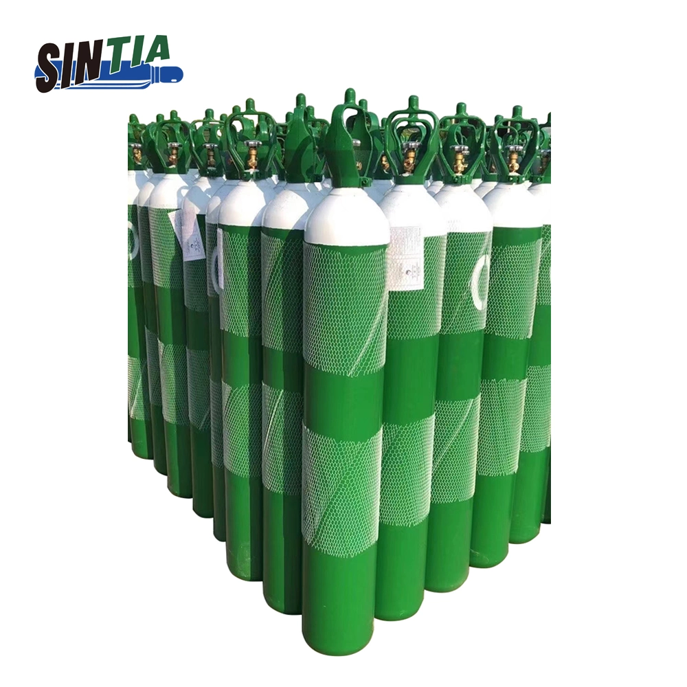 Medical &amp; Industrial Equipment High Pressure Gas Cylinders for Oxygen N2o CO2 Argon