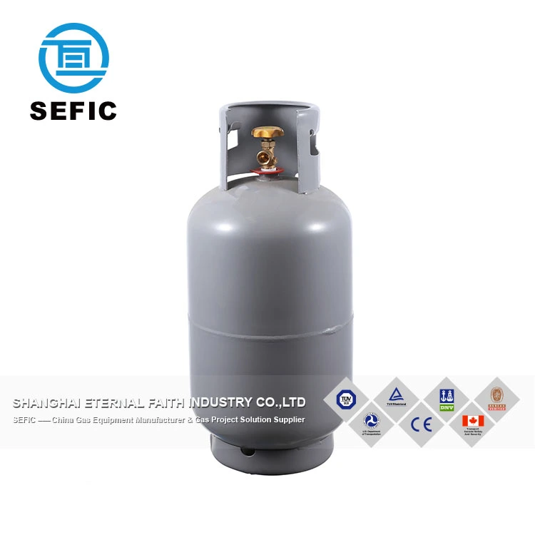 314mm Gas Sefic Packed by Pallets, Wrapped PVC Aluminum 12.5kg LPG Cylinder