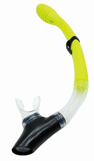 Adult Comfortable Silicone Mouthpiece and Purge Valve for Snorkeling and Scuba Diving Dry Snorkel