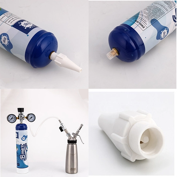 Bmax Good Quality 640g Whipped Cream Chargers Canister 0.95L Nos Gas Cylinder 99.95% Purity N2o Nitrous Oxide