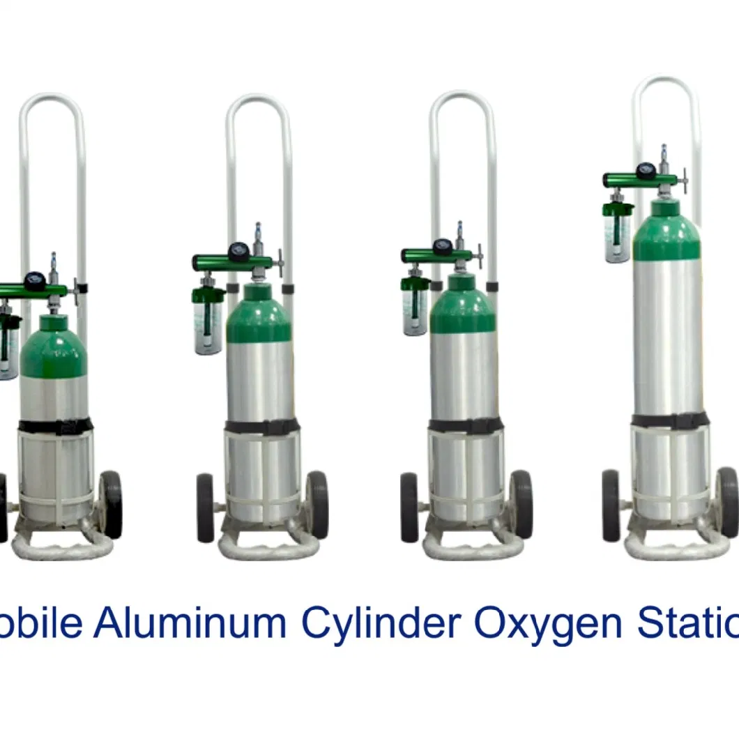 Professional Oxygen Cylinder Manufacturers Medical Steel Oxygen Gas Cylinder