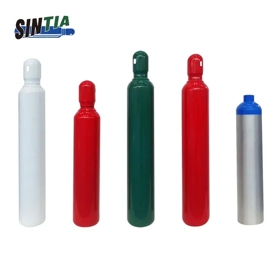 Factory Direct Sale High Quality High Pressure 8L Steel Oxygen CO2 Argon N2o Gas Cylinder