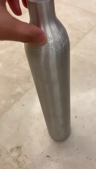 Beverage Gas Carbon Dioxide Aluminum Cylinder CO2 Gas Soda Maker