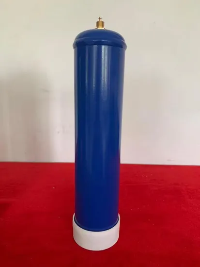 1.1L 120bar Tped Standard ISO11118 Disposable Helium Cylinder N2o Cream Charger