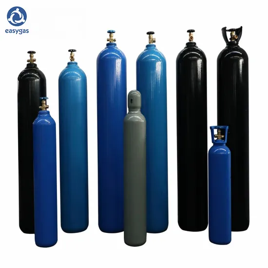Aluminium Cylinder CO2 Bottle Beverage Gas Regulator High Pressure Industrial Use Steel Cylinder Competitive Price Argon
