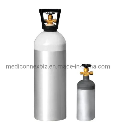 Export Aluminum CO2 Beverage Gas Cylinder
