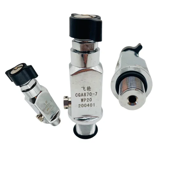 Cga Series Oxygen Cylinder Valve Pn150 DN2.5 Stainless Steel 