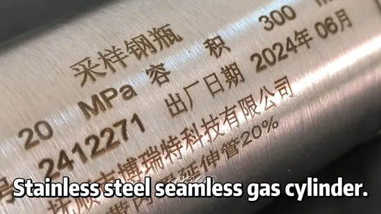 Aluminum Gas Cylinder for Beverage Beers and Carbonated Soft Drinks