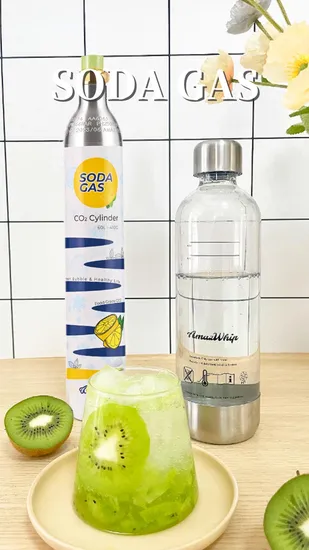 Best Factory Price High Quality Food Grade 425g 0.6L 150bar CO2 Bottle Aluminum Cylinders for Beverage Soda Maker 