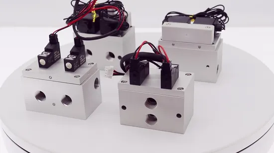 4 Way 2 Position Oxygen Generator Solenoid Valve G 1/4" 24V 220V AC Control Diaphragm Solenoid Valve