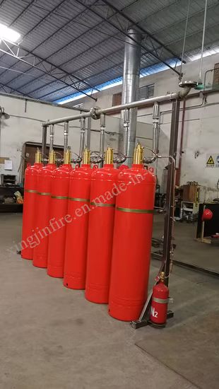 Fire Extinguisher Empty Gas Cylinder Can Be Filled with FM200/Hfc227ea Gas Guangzhou Factory Manufacturer