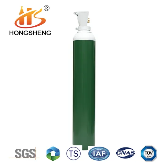 200bar ISO 150bar Tped Gas Bottle Round Tank Vacuum Bottle Nitrogen Aluminum Cylinder 