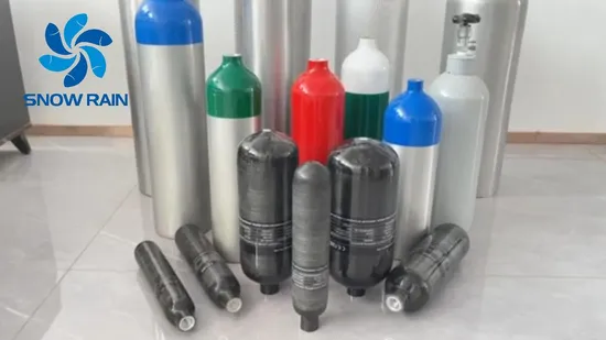 Manufacturer Direct Sale High Quality Aluminium Steel Gas Cylinders and Accessories 