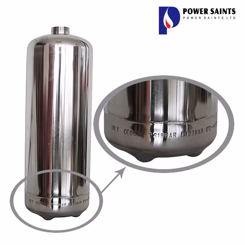 CE Approved 2L Staless Steel Cylinder for Fire Fighting Equipment/Fire Extinguisher/Fire System
