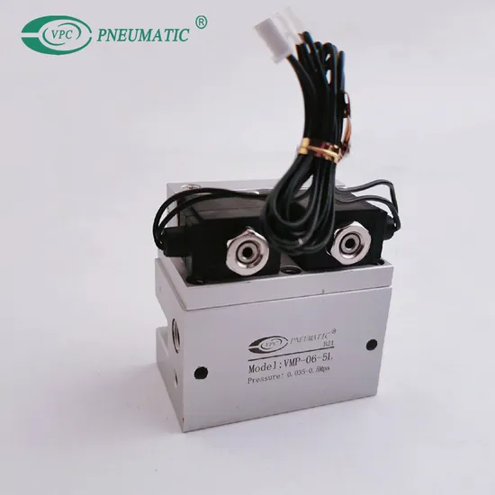 Hot Sale Diaphragm Type All Plastic Aluminum 2 Position 4 Port Oxygen Valve for Oxygen Machine 