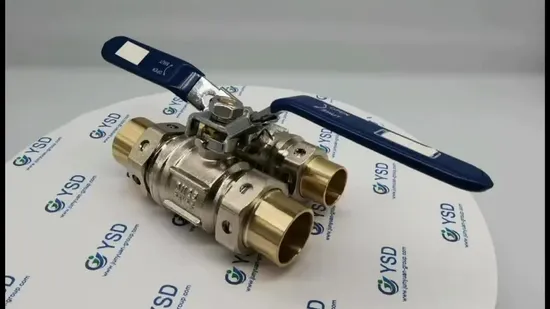 15mm Isolating Valve Medical Oxygen Gas Isolation Ball Valve 