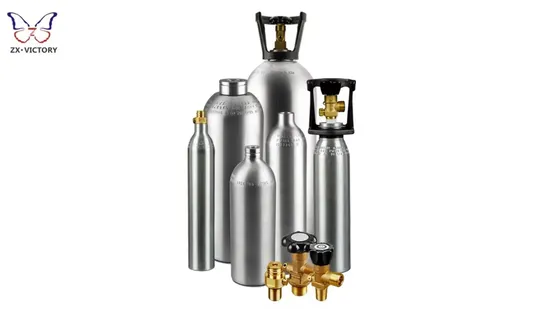 Factory Direct CO2 Tank for Beverage Soda 1kg 2kg 4kg 5kg 10kg Tped Certificated CO2 Bottle Multi