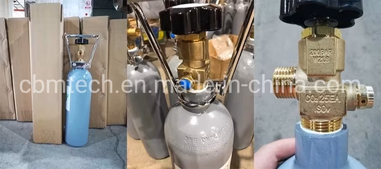 CO2 Valve with Pipe for Tped Carbon Dioxide Cylinders